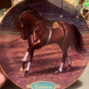 “CITATION” by Susie Morton Danbury Mint Collector Plate